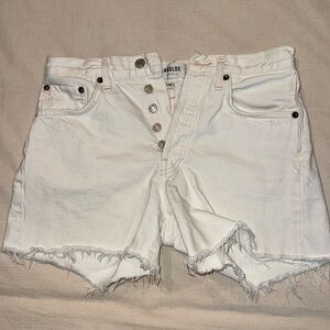 AGOLDE denim shorts